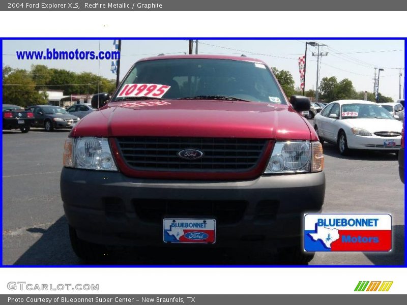 Redfire Metallic / Graphite 2004 Ford Explorer XLS