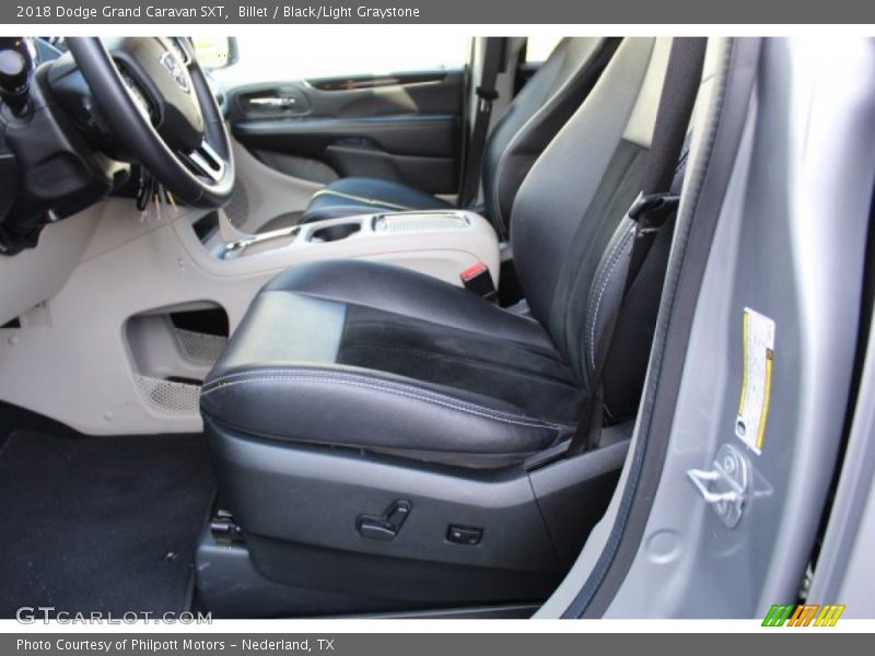 Billet / Black/Light Graystone 2018 Dodge Grand Caravan SXT