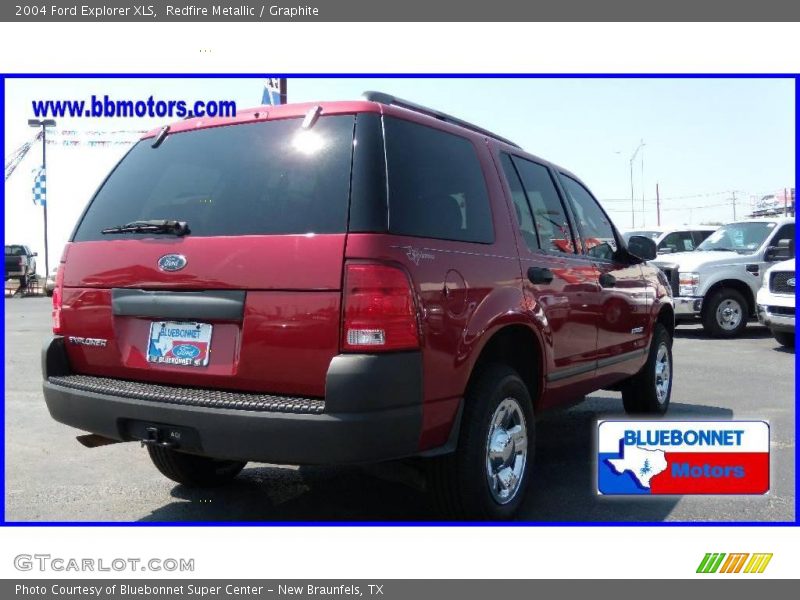 Redfire Metallic / Graphite 2004 Ford Explorer XLS