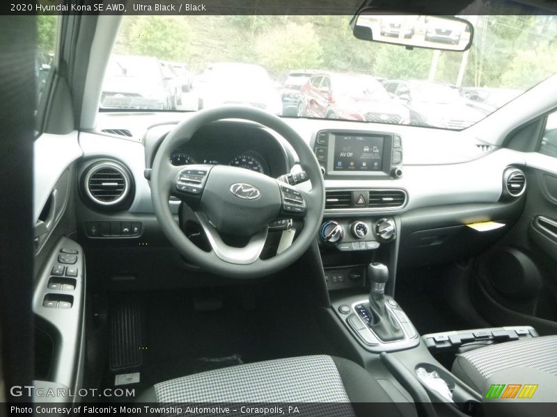 Ultra Black / Black 2020 Hyundai Kona SE AWD