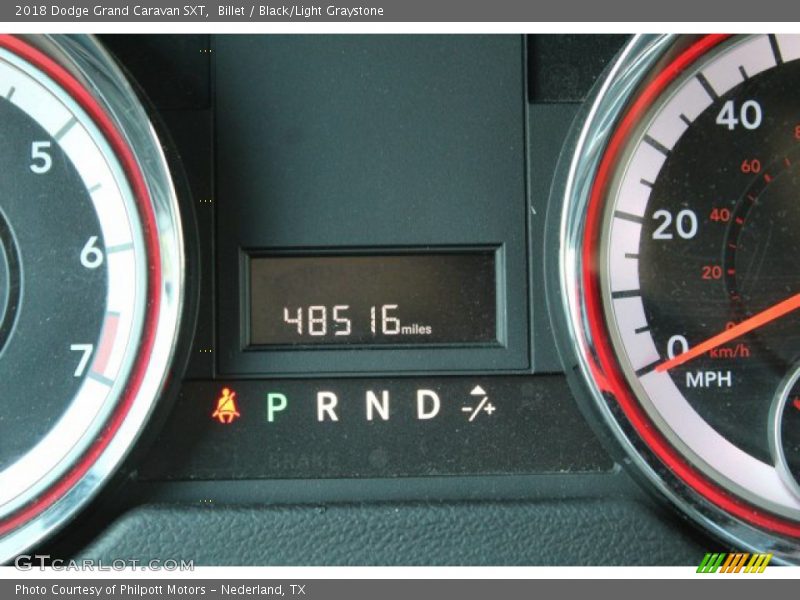 Billet / Black/Light Graystone 2018 Dodge Grand Caravan SXT