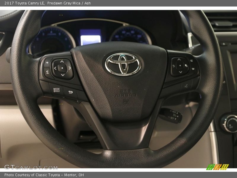 Predawn Gray Mica / Ash 2017 Toyota Camry LE