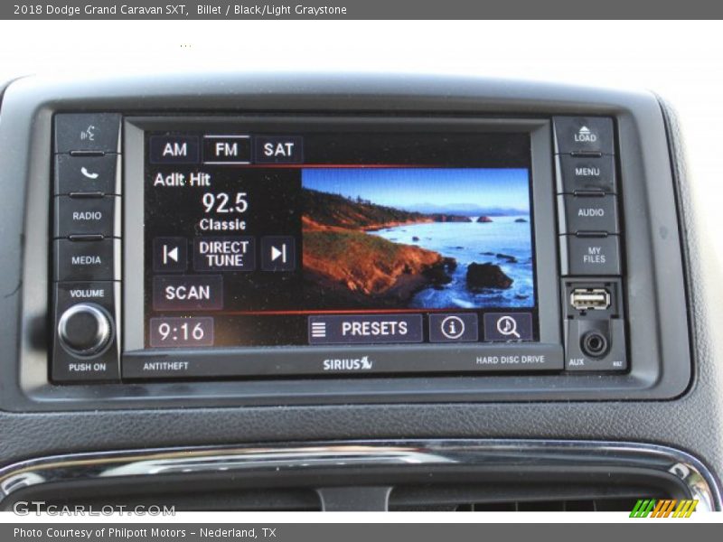 Billet / Black/Light Graystone 2018 Dodge Grand Caravan SXT