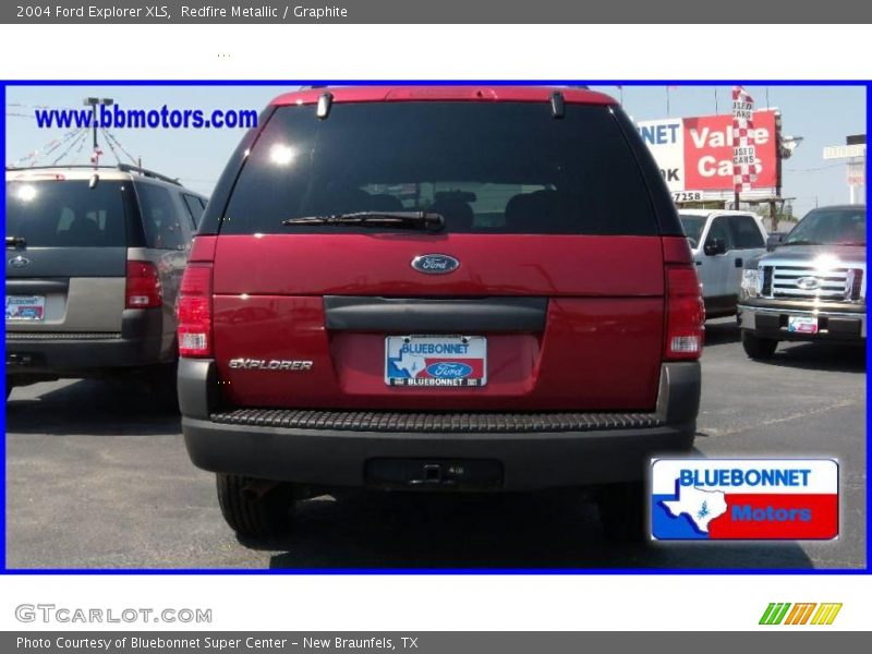 Redfire Metallic / Graphite 2004 Ford Explorer XLS