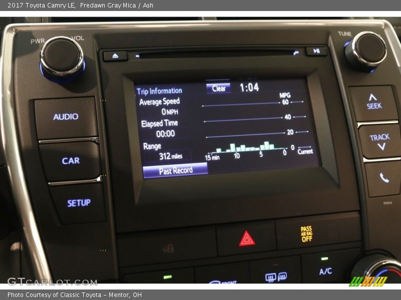 Predawn Gray Mica / Ash 2017 Toyota Camry LE