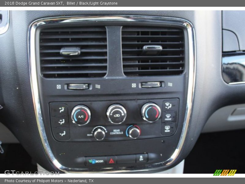 Billet / Black/Light Graystone 2018 Dodge Grand Caravan SXT