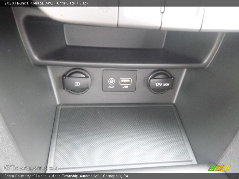 Ultra Black / Black 2020 Hyundai Kona SE AWD