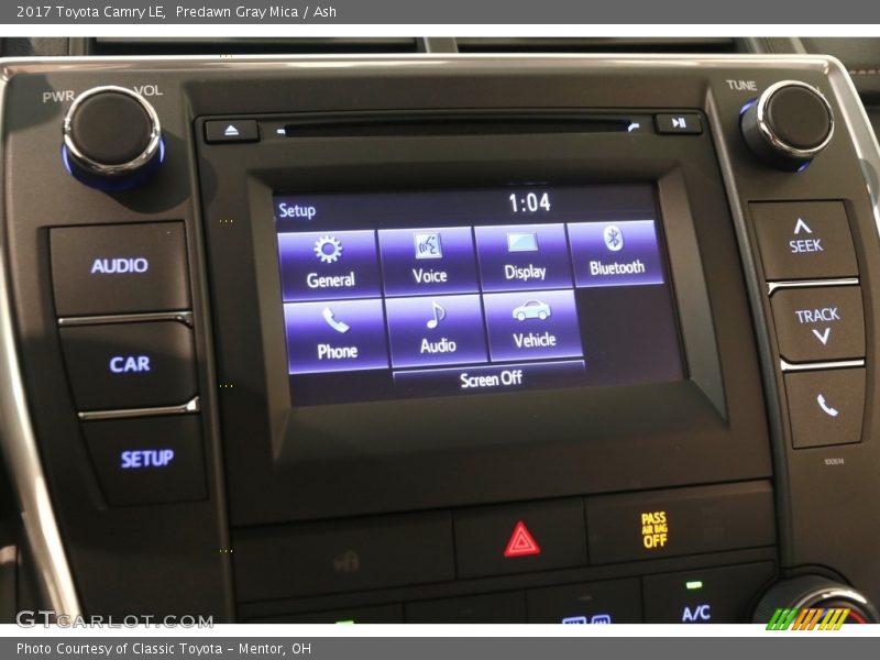 Predawn Gray Mica / Ash 2017 Toyota Camry LE