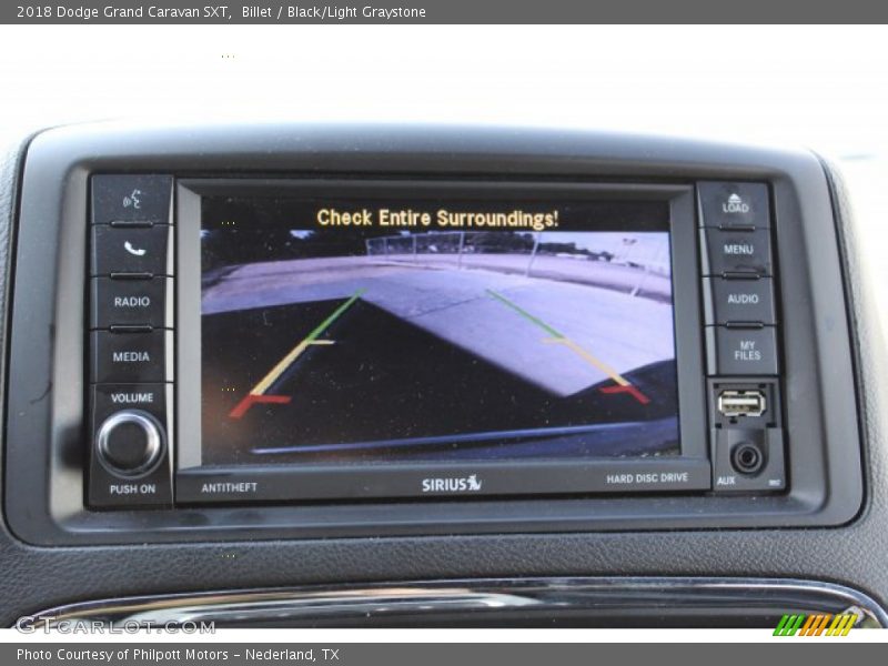 Billet / Black/Light Graystone 2018 Dodge Grand Caravan SXT