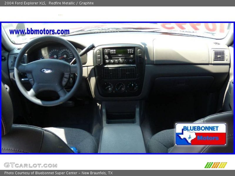 Redfire Metallic / Graphite 2004 Ford Explorer XLS