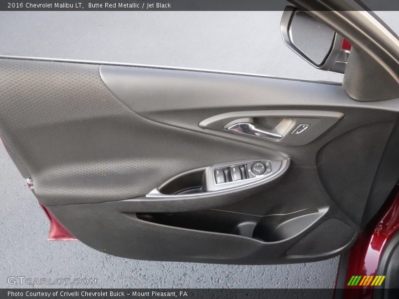 Butte Red Metallic / Jet Black 2016 Chevrolet Malibu LT