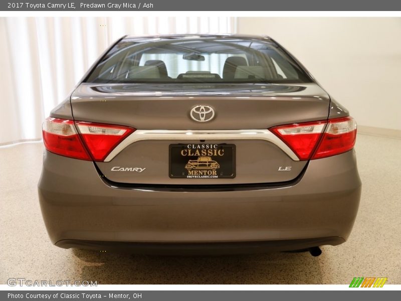 Predawn Gray Mica / Ash 2017 Toyota Camry LE