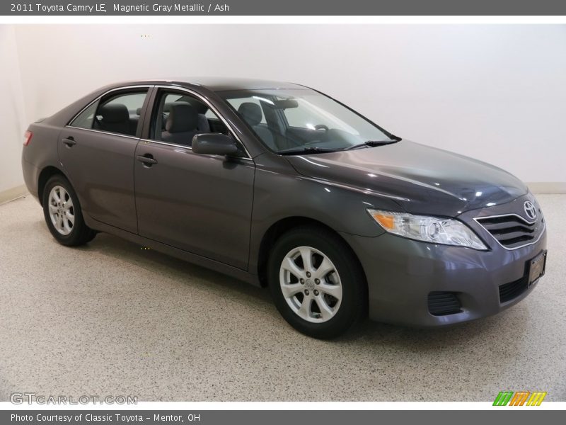 Magnetic Gray Metallic / Ash 2011 Toyota Camry LE