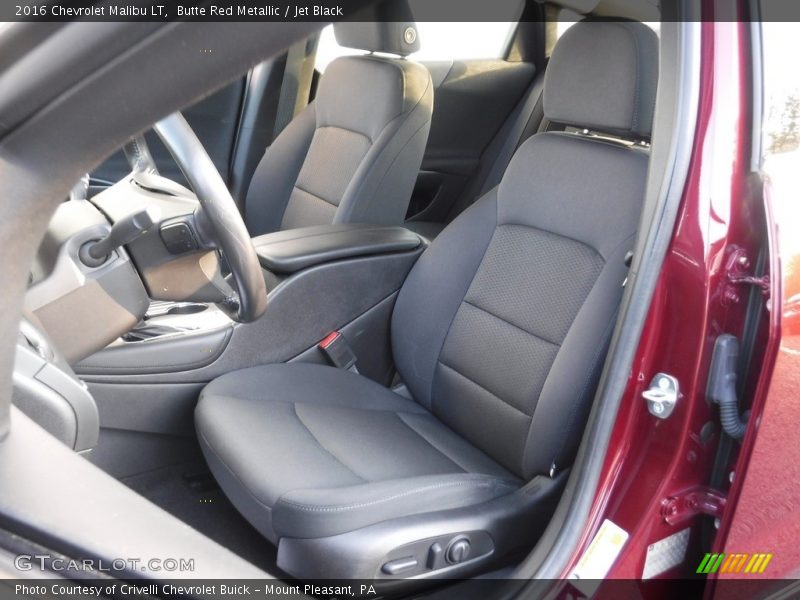 Butte Red Metallic / Jet Black 2016 Chevrolet Malibu LT