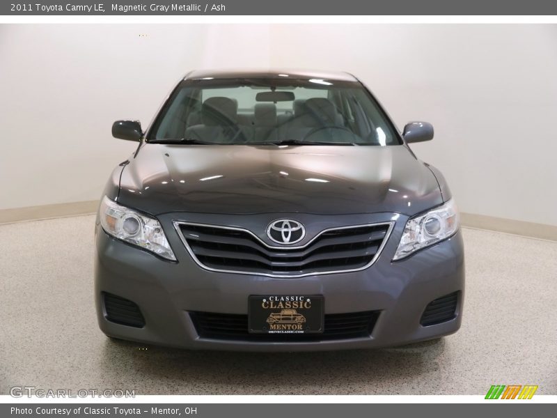 Magnetic Gray Metallic / Ash 2011 Toyota Camry LE