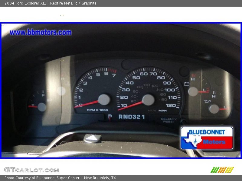 Redfire Metallic / Graphite 2004 Ford Explorer XLS