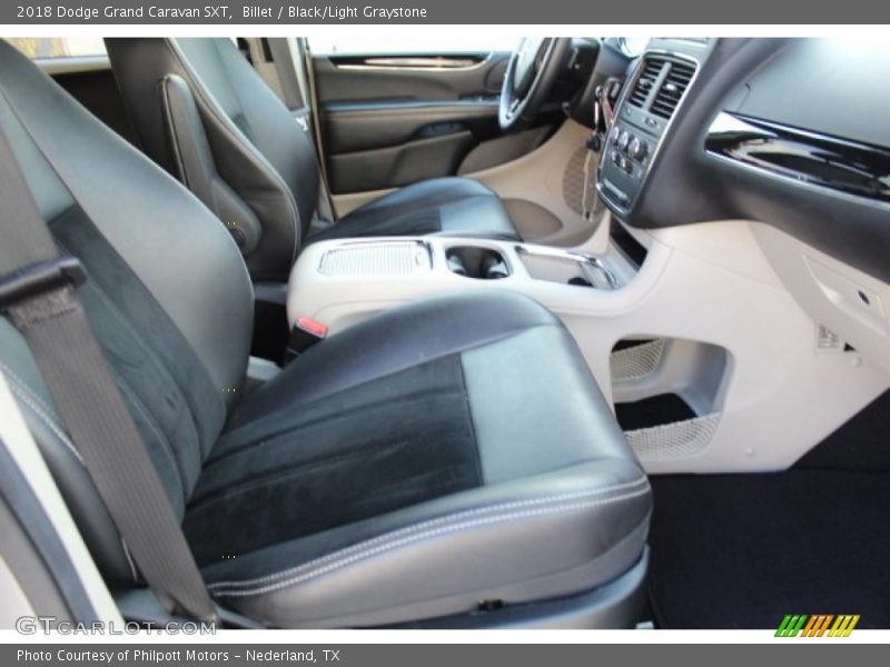 Billet / Black/Light Graystone 2018 Dodge Grand Caravan SXT