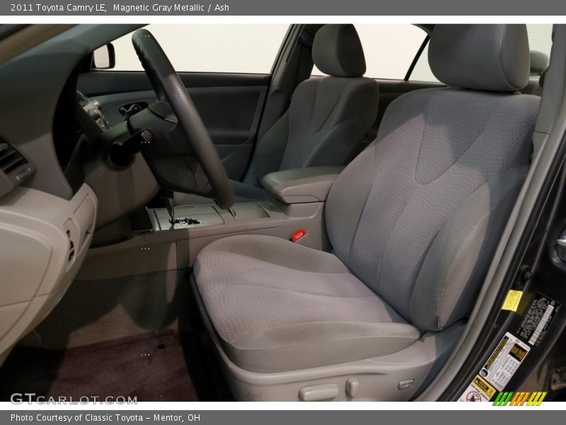 Magnetic Gray Metallic / Ash 2011 Toyota Camry LE