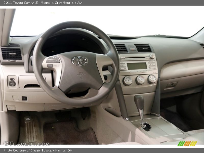 Magnetic Gray Metallic / Ash 2011 Toyota Camry LE