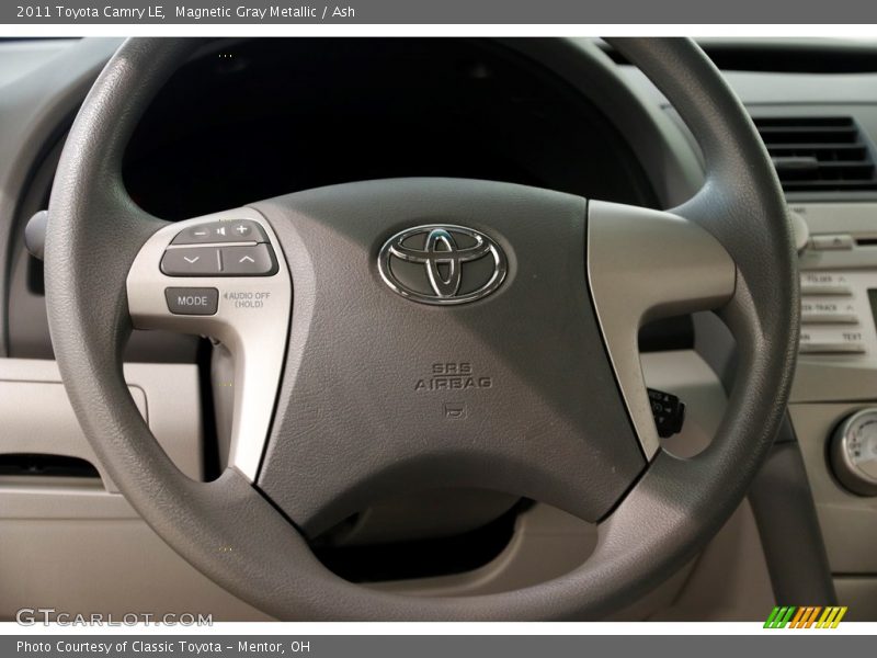 Magnetic Gray Metallic / Ash 2011 Toyota Camry LE