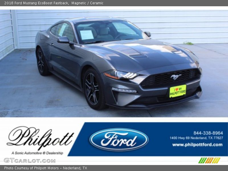 Magnetic / Ceramic 2018 Ford Mustang EcoBoost Fastback