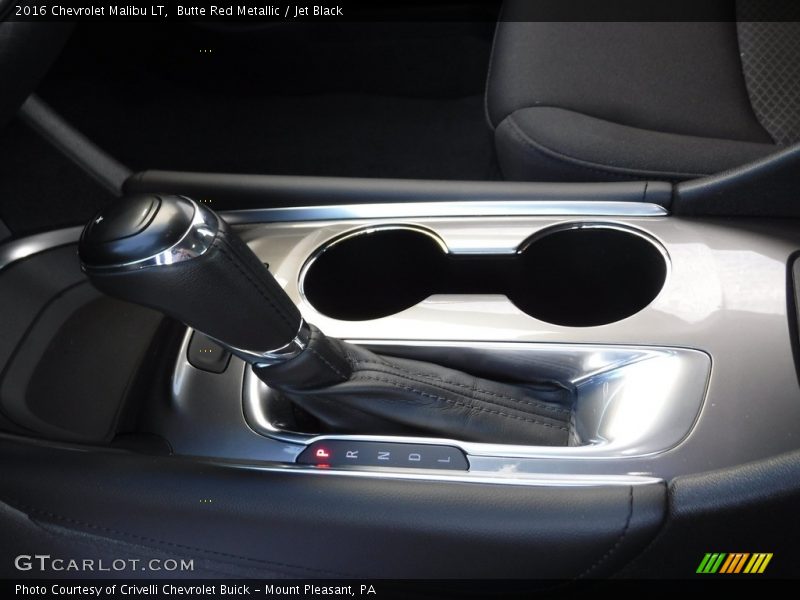 Butte Red Metallic / Jet Black 2016 Chevrolet Malibu LT