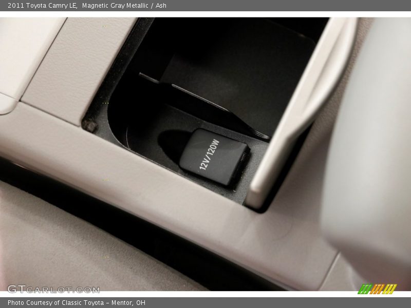 Magnetic Gray Metallic / Ash 2011 Toyota Camry LE