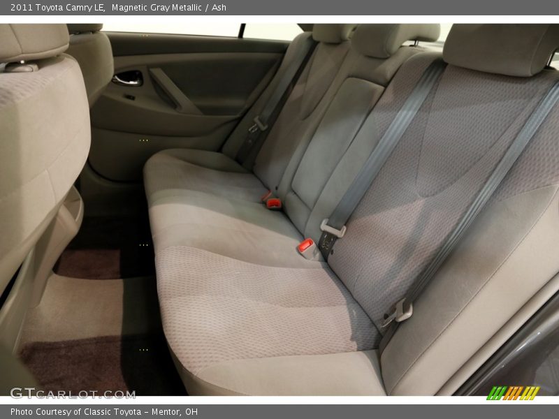 Magnetic Gray Metallic / Ash 2011 Toyota Camry LE