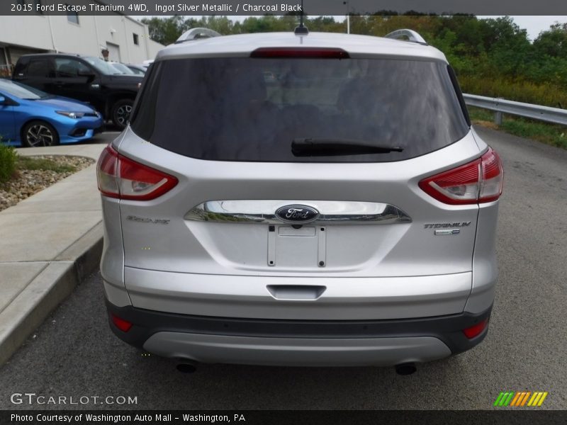 Ingot Silver Metallic / Charcoal Black 2015 Ford Escape Titanium 4WD