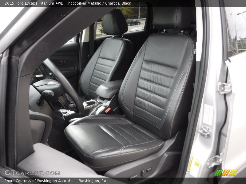 Ingot Silver Metallic / Charcoal Black 2015 Ford Escape Titanium 4WD