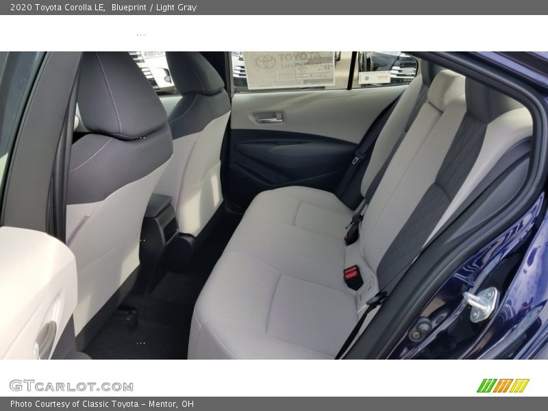 Blueprint / Light Gray 2020 Toyota Corolla LE