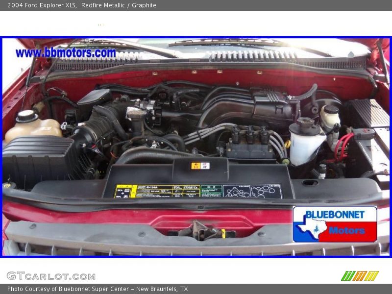 Redfire Metallic / Graphite 2004 Ford Explorer XLS