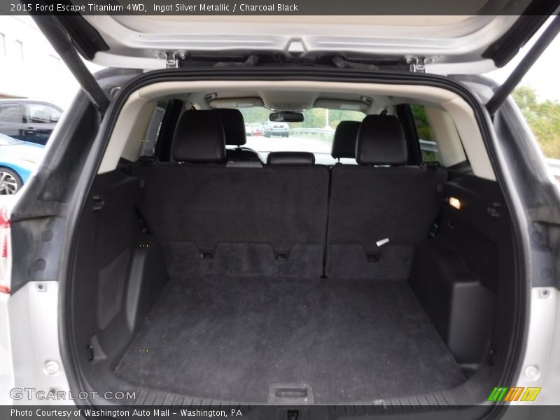 Ingot Silver Metallic / Charcoal Black 2015 Ford Escape Titanium 4WD