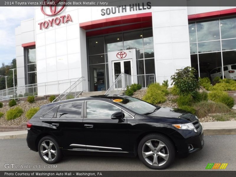 Attitude Black Metallic / Ivory 2014 Toyota Venza XLE AWD