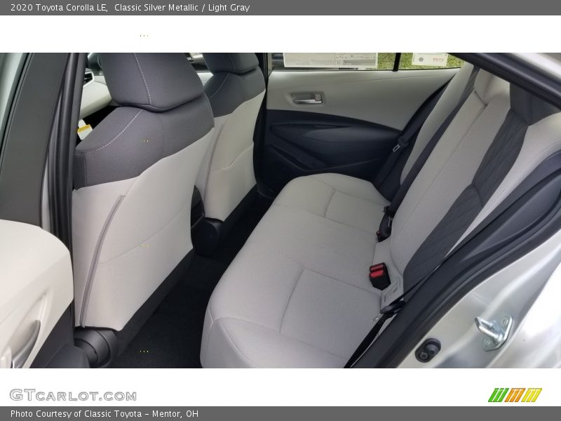 Classic Silver Metallic / Light Gray 2020 Toyota Corolla LE