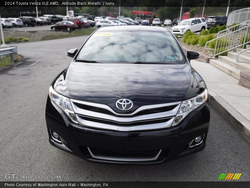 Attitude Black Metallic / Ivory 2014 Toyota Venza XLE AWD
