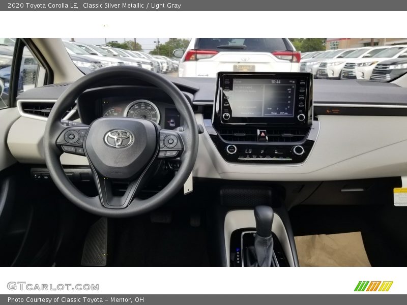 Classic Silver Metallic / Light Gray 2020 Toyota Corolla LE