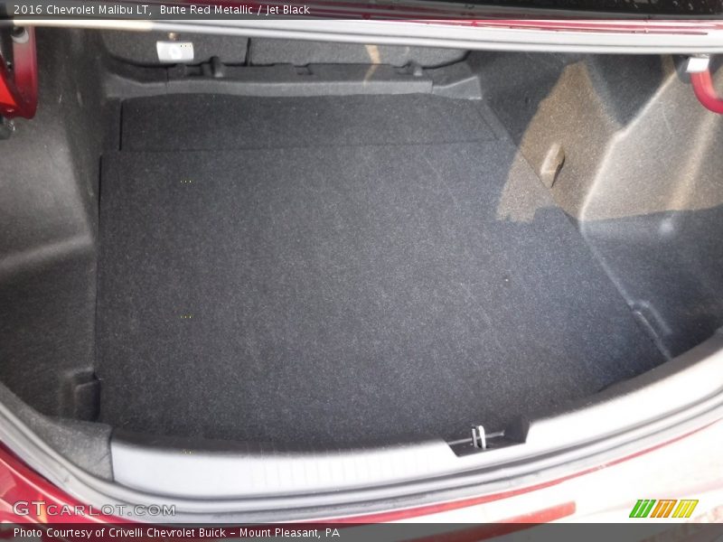 Butte Red Metallic / Jet Black 2016 Chevrolet Malibu LT