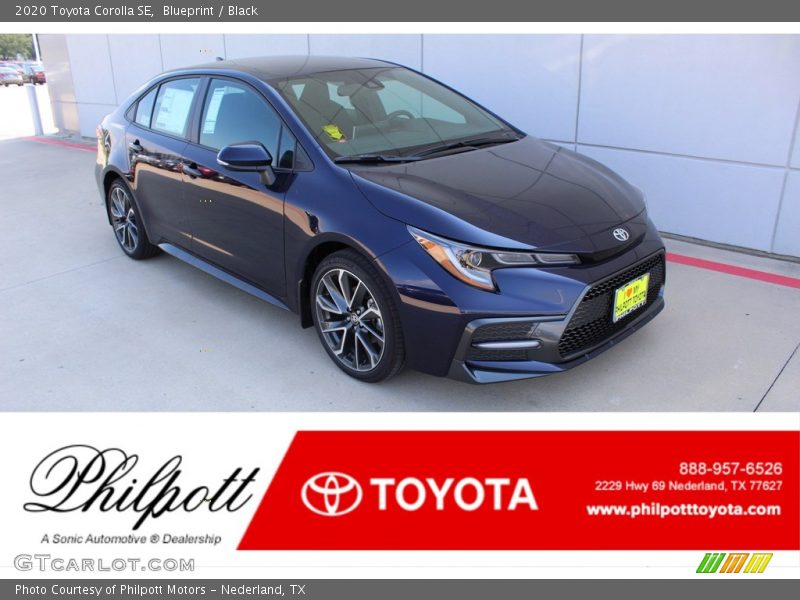 Blueprint / Black 2020 Toyota Corolla SE