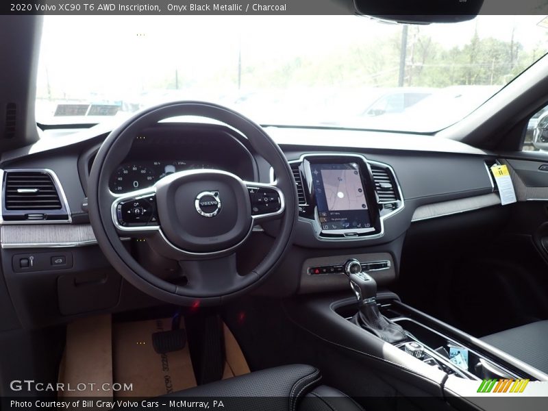  2020 XC90 T6 AWD Inscription Charcoal Interior