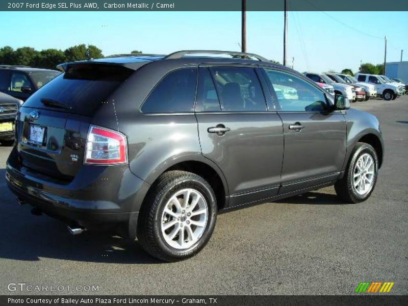 Carbon Metallic / Camel 2007 Ford Edge SEL Plus AWD