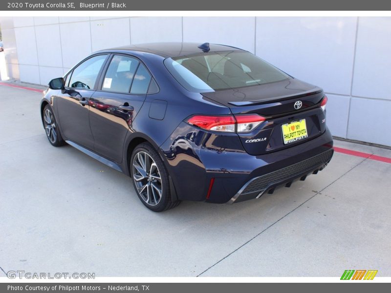 Blueprint / Black 2020 Toyota Corolla SE