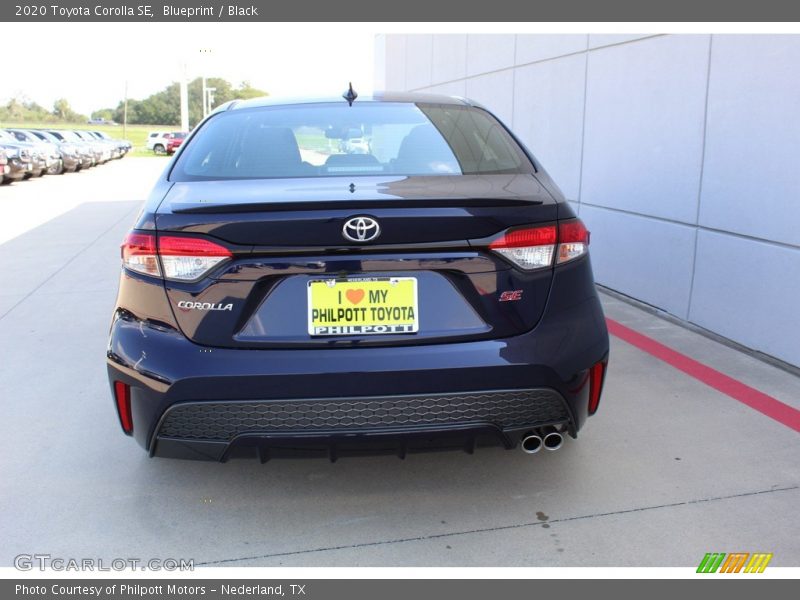 Blueprint / Black 2020 Toyota Corolla SE