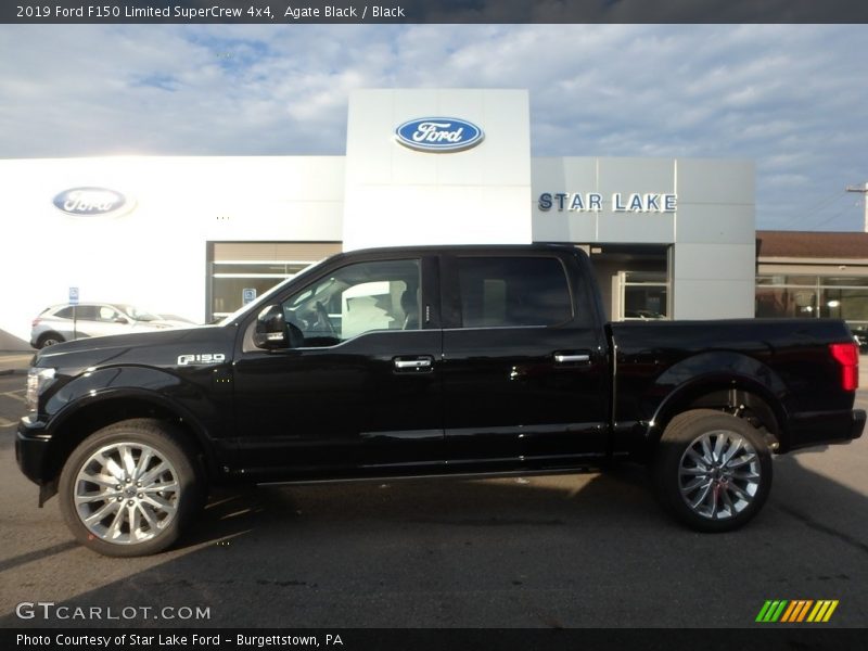 Agate Black / Black 2019 Ford F150 Limited SuperCrew 4x4