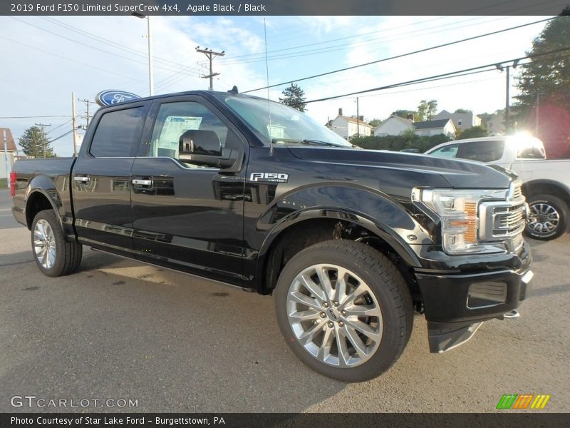 Agate Black / Black 2019 Ford F150 Limited SuperCrew 4x4