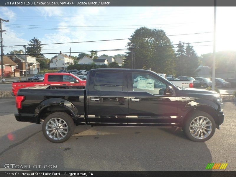 Agate Black / Black 2019 Ford F150 Limited SuperCrew 4x4