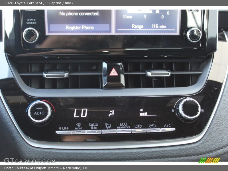 Blueprint / Black 2020 Toyota Corolla SE
