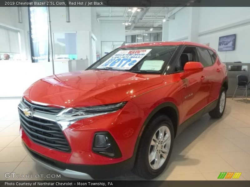 Red Hot / Jet Black 2019 Chevrolet Blazer 2.5L Cloth