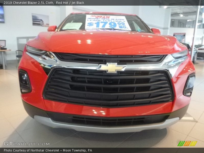 Red Hot / Jet Black 2019 Chevrolet Blazer 2.5L Cloth