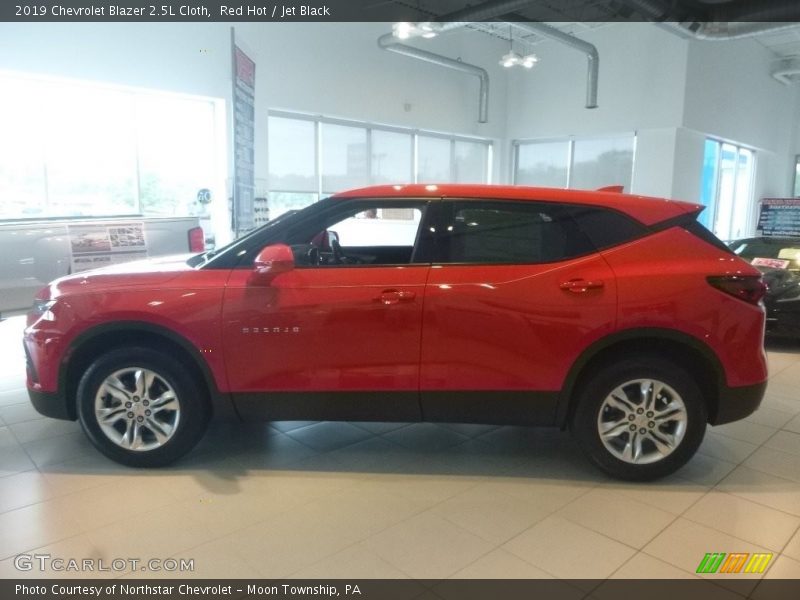 Red Hot / Jet Black 2019 Chevrolet Blazer 2.5L Cloth